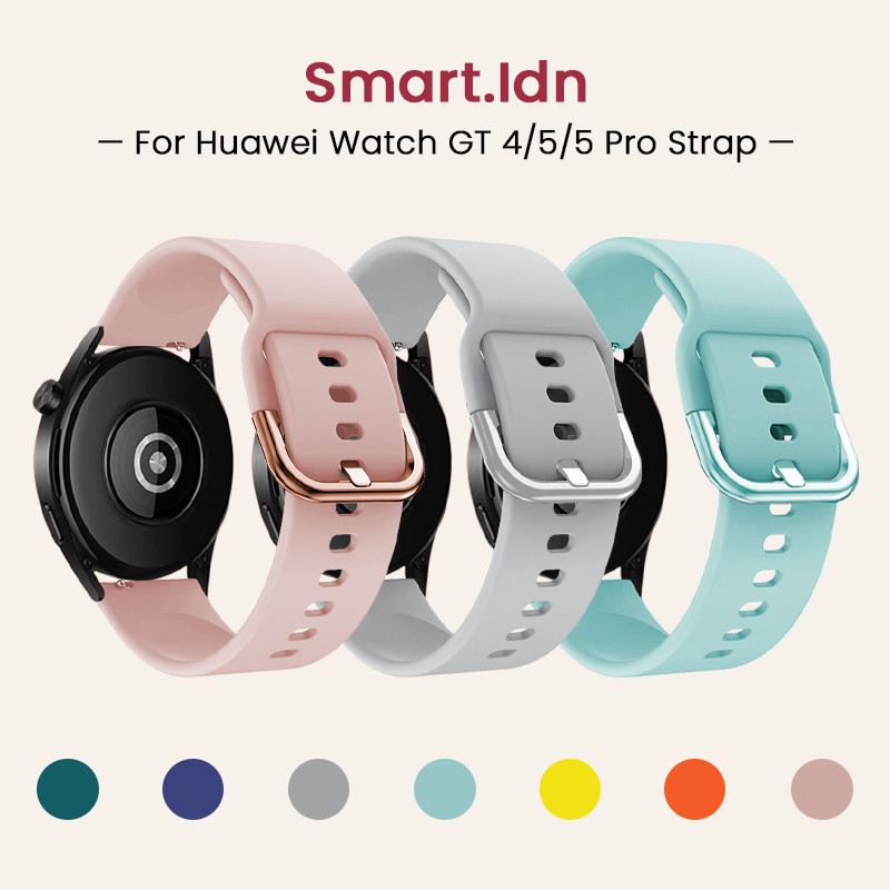 Silicone Strap For Huawei Watch GT4 41mm / GT5 / GT5 Pro/ GT6/GT6 Pro 46mm Candy Colors Sport Wrist 