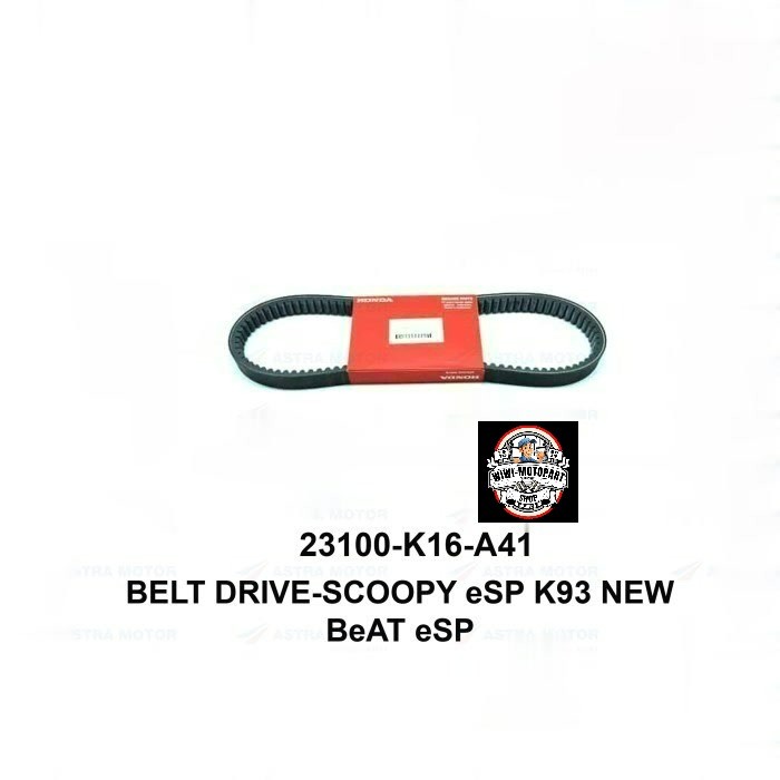 Belt Drive Honda Beat & Scoopy K93 23100K16A41 ORIGINAL