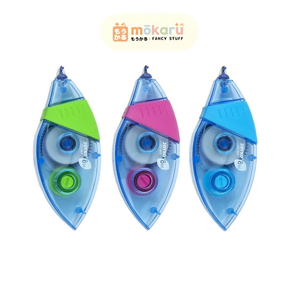 

Joyko Correction Tape 8M CT-563 / Tipe X Pita Kertas / Tip X Kertas Murah Berkualitas