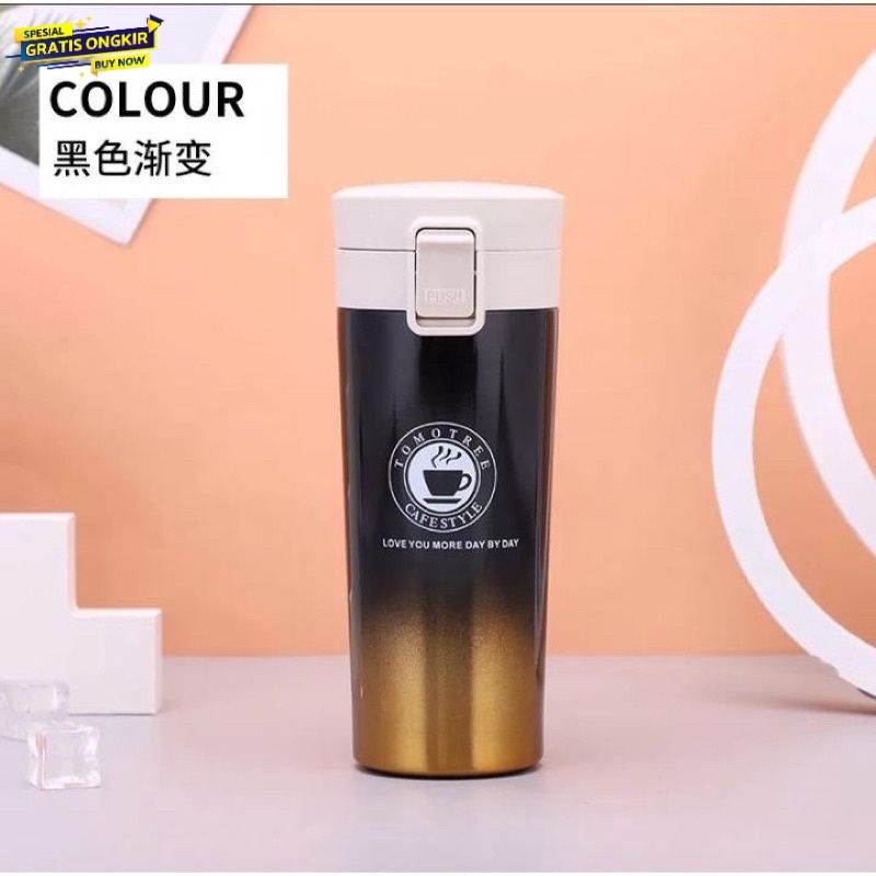 Thermos Kecil Mini Termos kopi Stainless Steel Vacum Tumbler 380ml