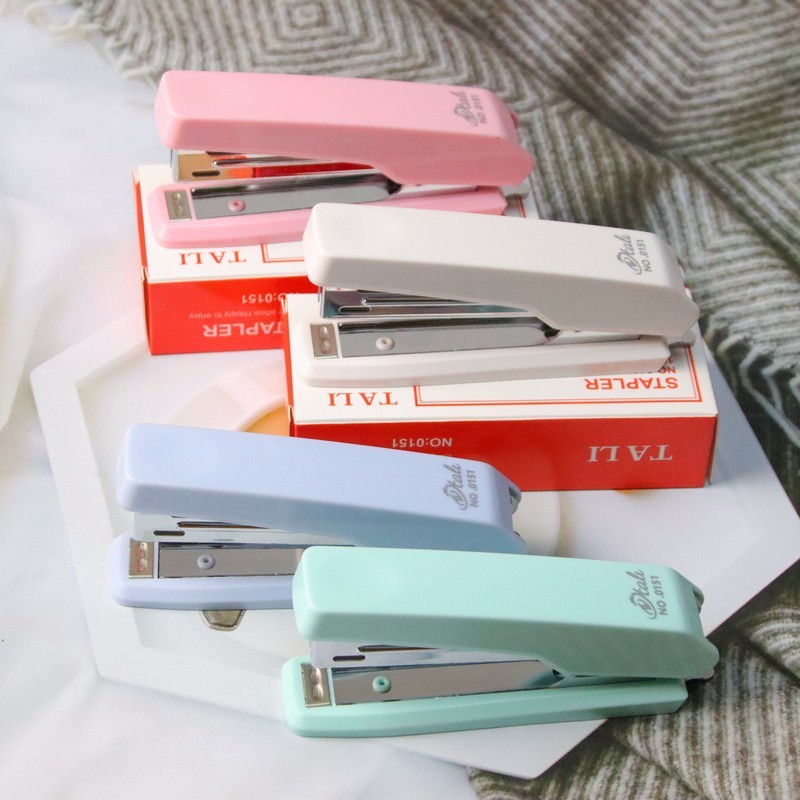 

Morandi Stapler No. 10 Hand-Bound Office Bill Stapler with Staple Remover Student Stationery Stapler school supplies stationery