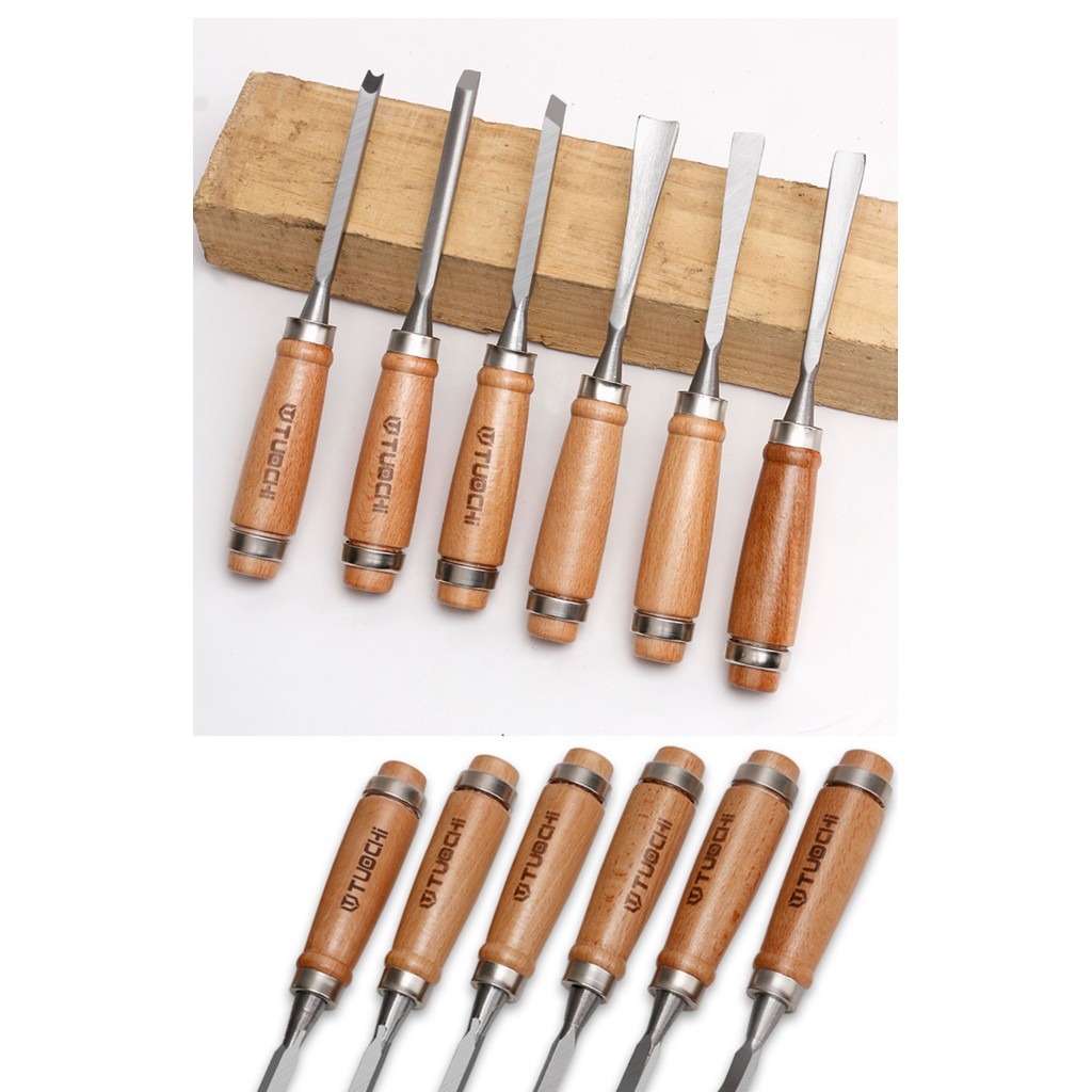 

Graver Handmade Wood Carving Lettering Graver Chisel Wood Carving Cutter Tool Suit