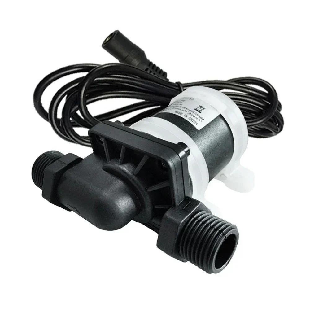 DC 12/24V Brushless Solar Motor Water Pump Floor Heating Booster Pump Brushless Motor Submersible Pu