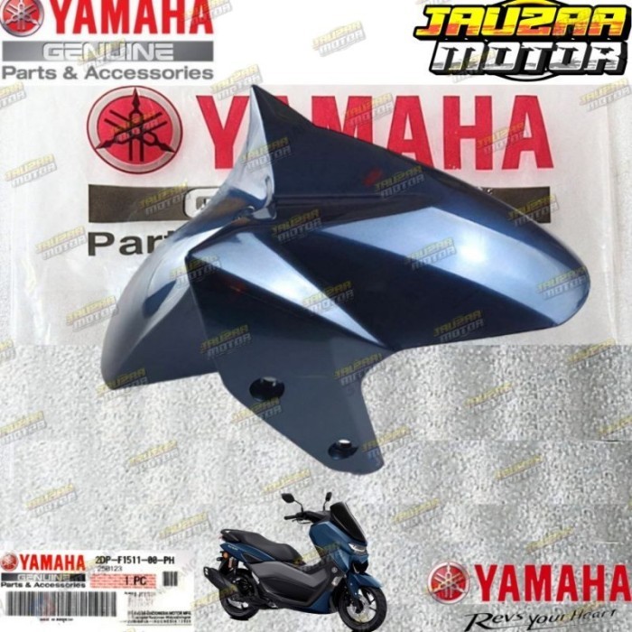 COVER BODY HALUS FULL ALL NEW NMAX 2020 2024 DULL BLUE BIRU GLOSY ORIGINAL YAMAHA B6H VARIAN - SPAKB