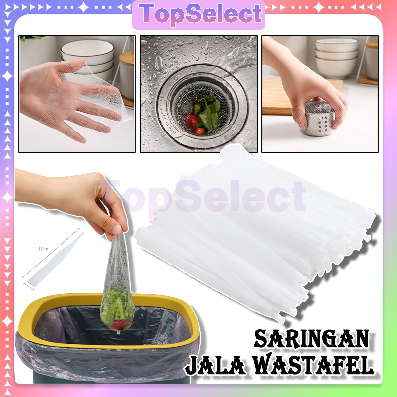 100PCS Jaring Saringan Lubang /Saringan Jala Wastafel /Kain Jaring Halus / Kain Jaring Jala Saringan