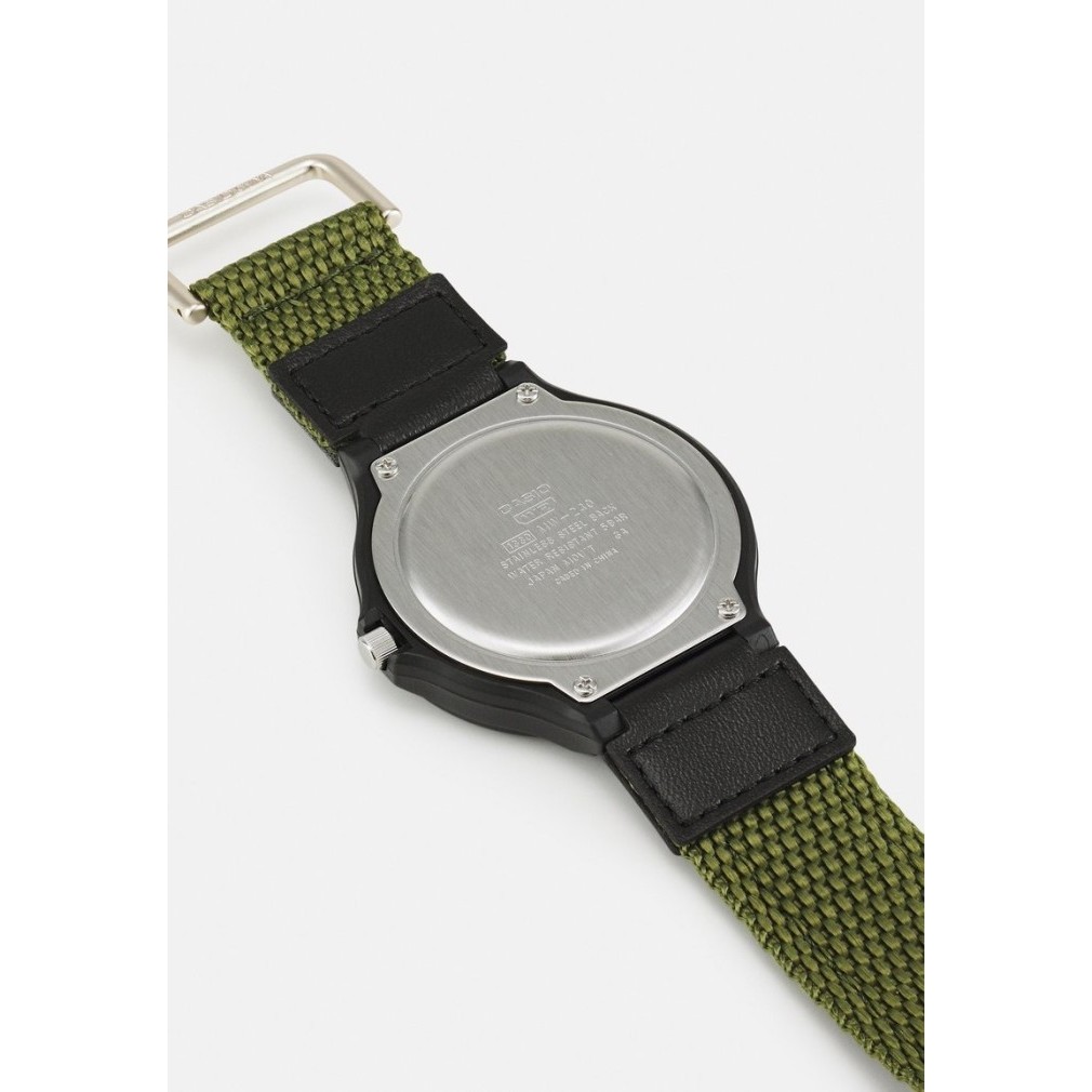 CASIO MW-240B-3BVDF Jam Tangan Pria Analog MW240 Kanvas MW-240B-3B