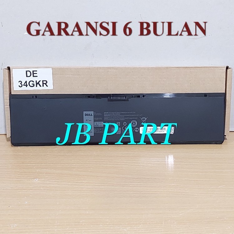Baterai Laptop Dell Latitude E7440 E7450 E7420 Type 34GKR 47Wh -JBPART