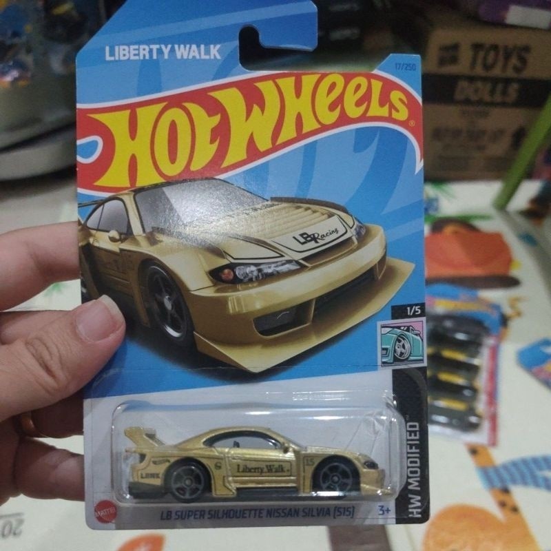 Hotwheels LBWK LB Super Silhouette Nissan Silvia S15 Gold