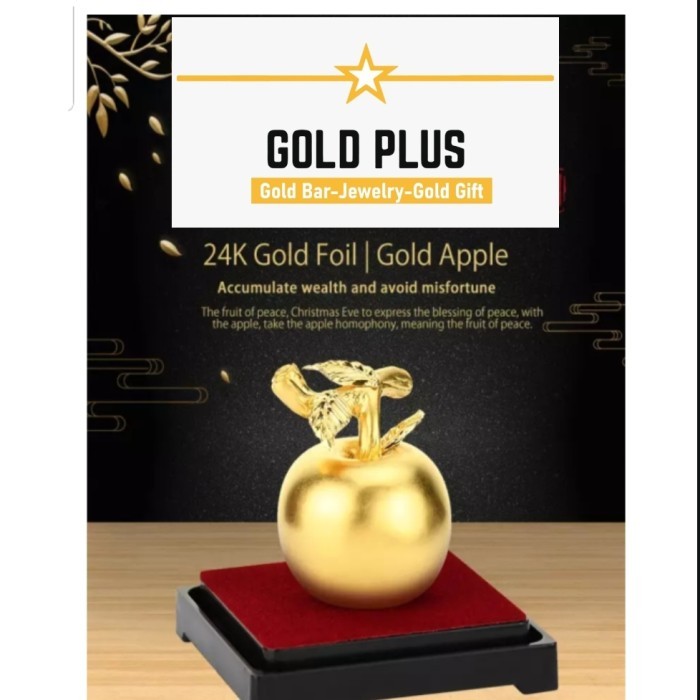 

[New Arrival] Hadiah mewah paket foil emas 24k