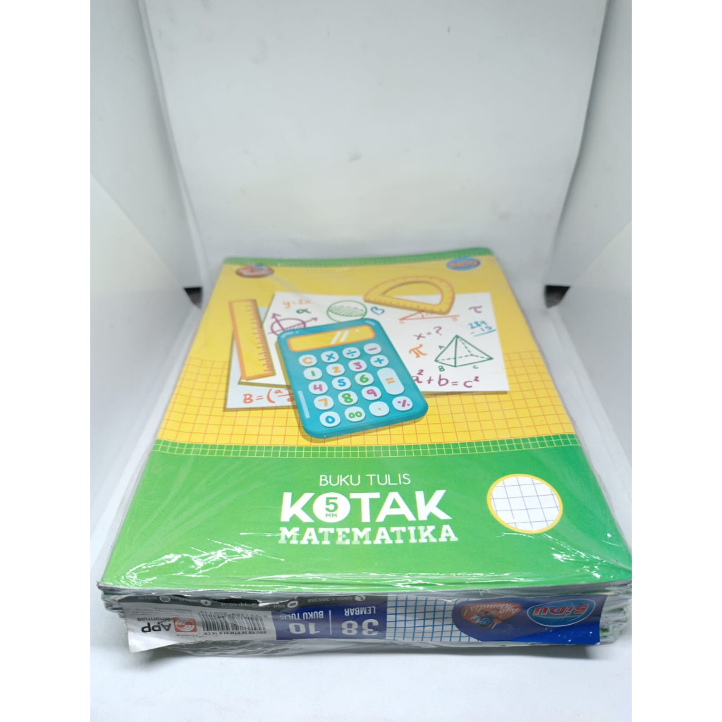 

Buku sidu kotak kecil matematika 38 lembar perpak