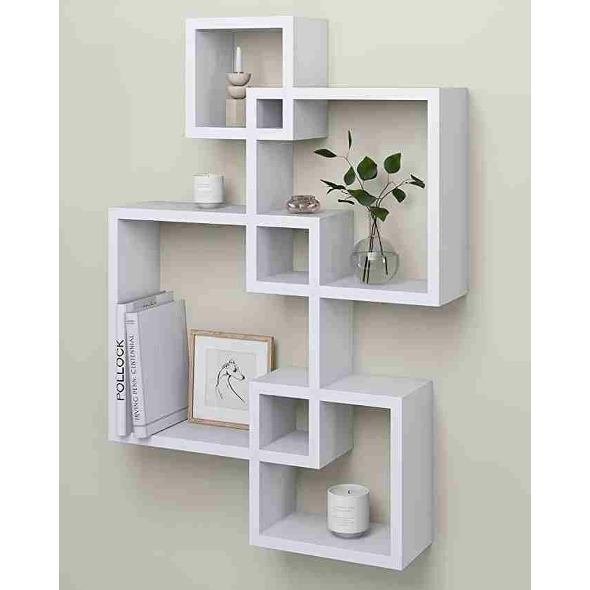 RAK DINDING AESTHETIC MINIMALIS, HIASAN DINDING KAYU RAK DINDING KOTAK GANDENG, HIASAN DINDING AESTH