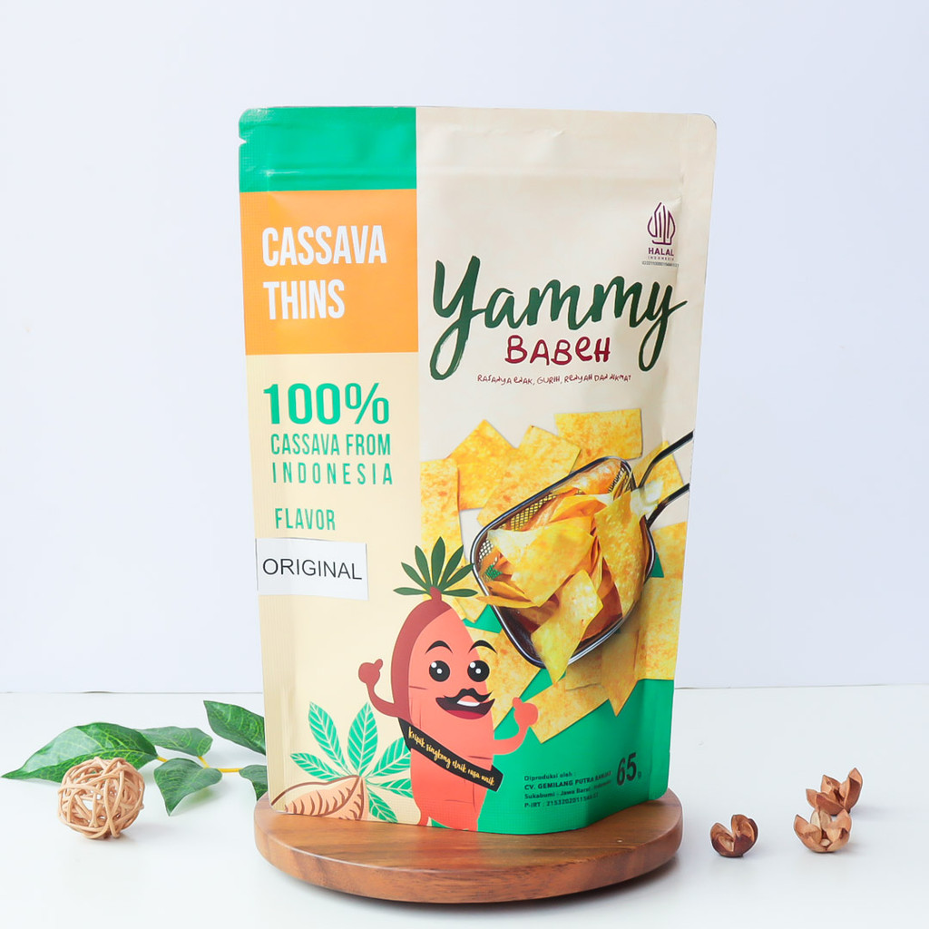 

Original Keripik Singkong Cassava Chips - Yammy Babeh