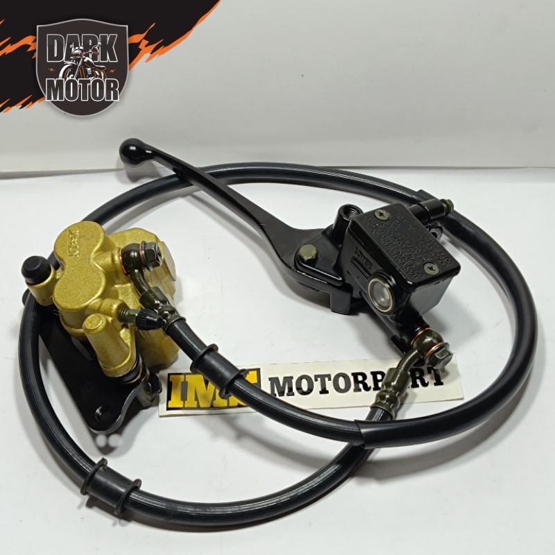 MASTER REM + KALIPER DEPAN + SELANG REM DEPAN SUPRA X LAMA SUPRA FIT LAMA