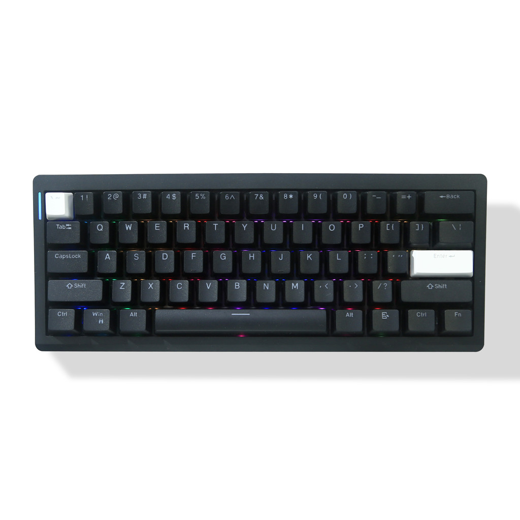   ZUOYA GMK61 60% Gasket  structure Bluetooth 2.4G Wireless Hot-swappable Customized Mechanical Key