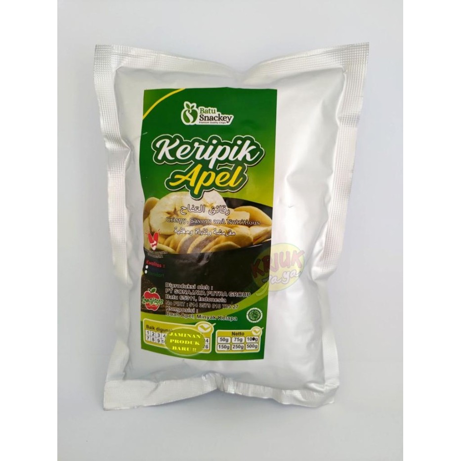 

⭐BISA COD⭐ Keripik Apel / Keripik Buah Apel Khas Malang 100 Gram