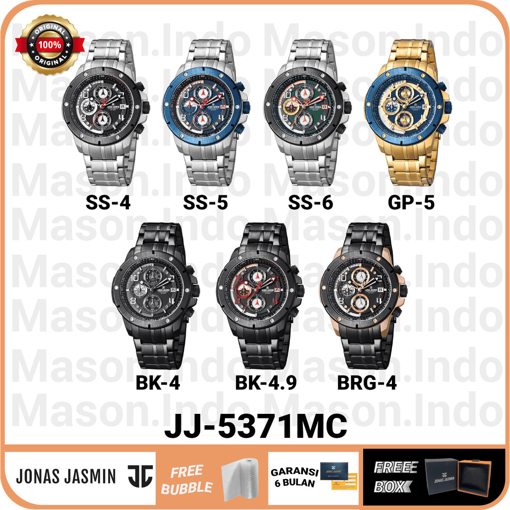 Jonas Jasmin - Jam Tangan Analog Pria JJ-5371MC