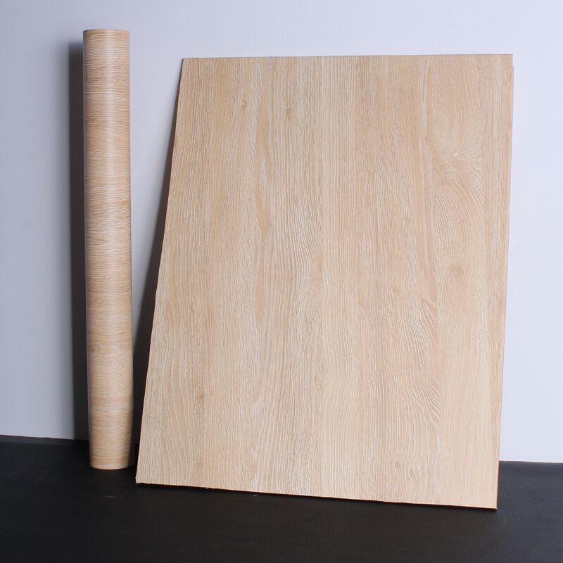 

Yellow Oak Imitation Wood Grain Vinyl Waterproof Wallpaper Removable Wall Sticker Self-adhesive Kitchen Cabinet Home Decoration