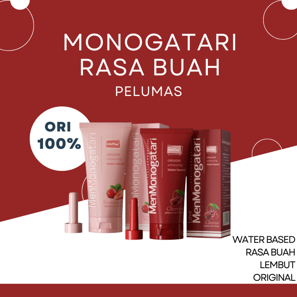 

Produk Limited Edition Terlaris PELUMAS BUAH MONOGATARI 200ML ~ liacibey