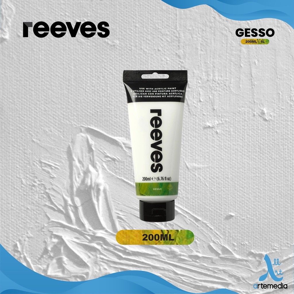 

Gramedia Surabaya - Reeves Gesso Primer Acrylic Medium 200ml