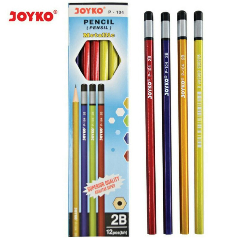 

(MGS) Pensil Joyko 2B / P-104 Pencil / pensil 2b satuan
