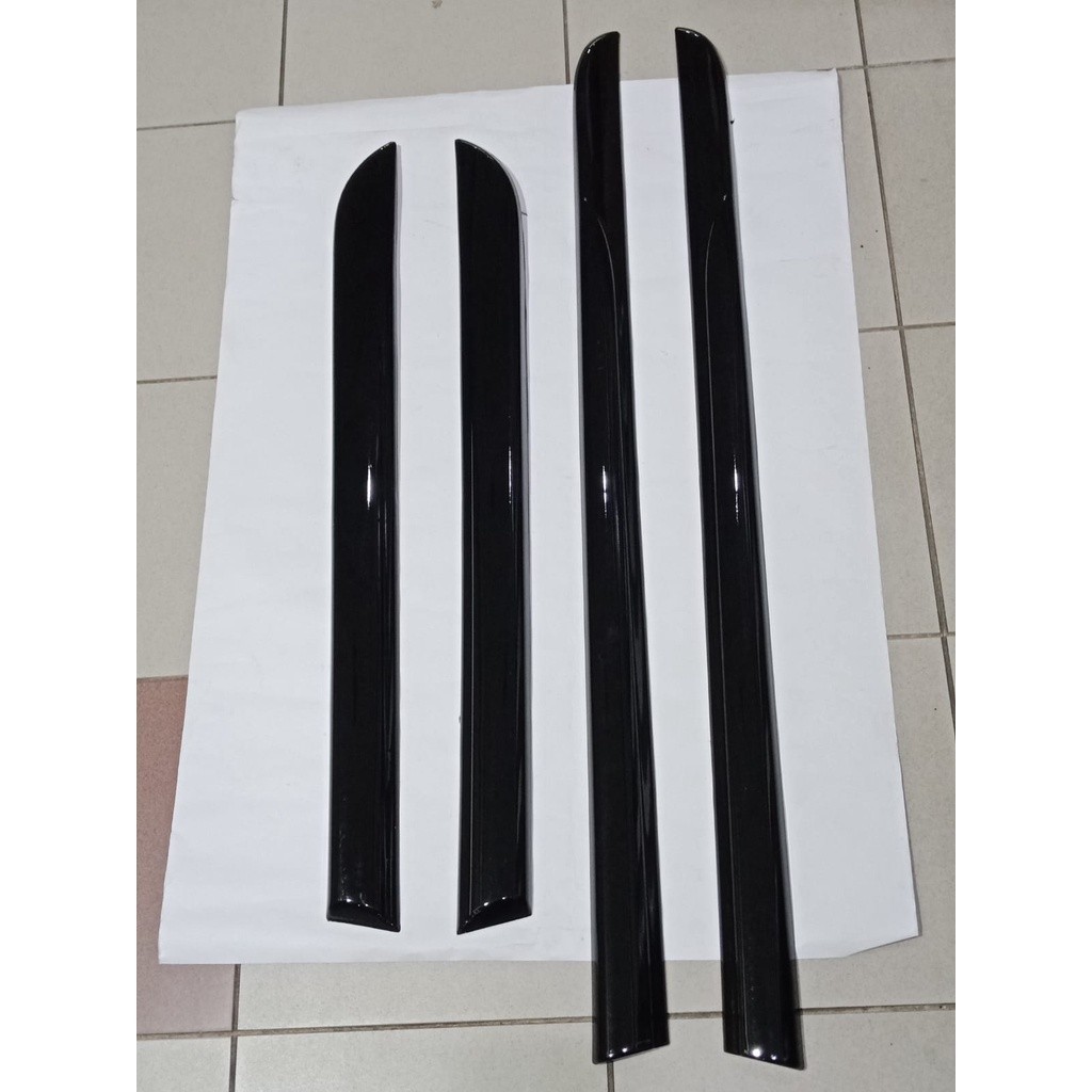List Body Pintu Samping Mobil Toyota ALL NEW AVANZA XENIA Hitam glossy