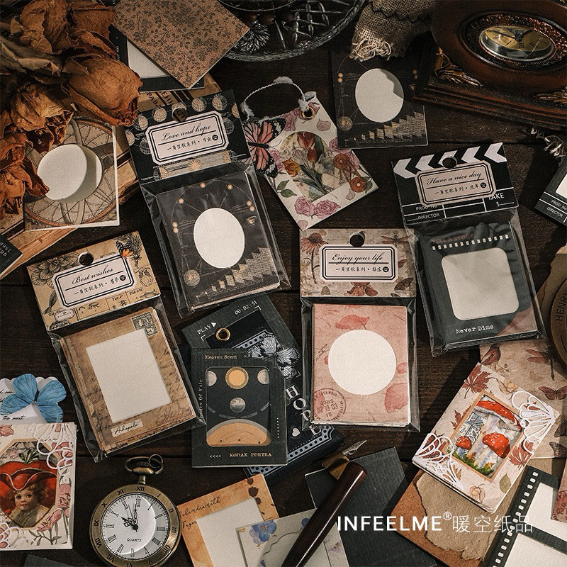 

Journamm.id Paket materi Infeel.me satu halaman Kertas bahan dasar buku pegangan sastra segar retro seri Shengge 4 gaya