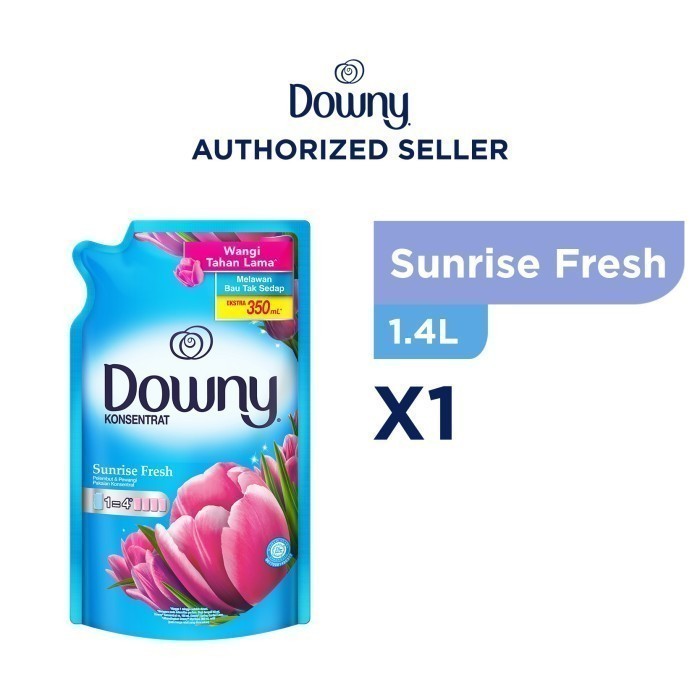 Downy Pelembut & Pewangi Pakaian Refill 1400ML