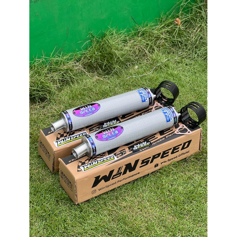 KNALPOT RACING NINJA R SS M KISS SILINCER KARBON ORIGINAL WIN SPEED