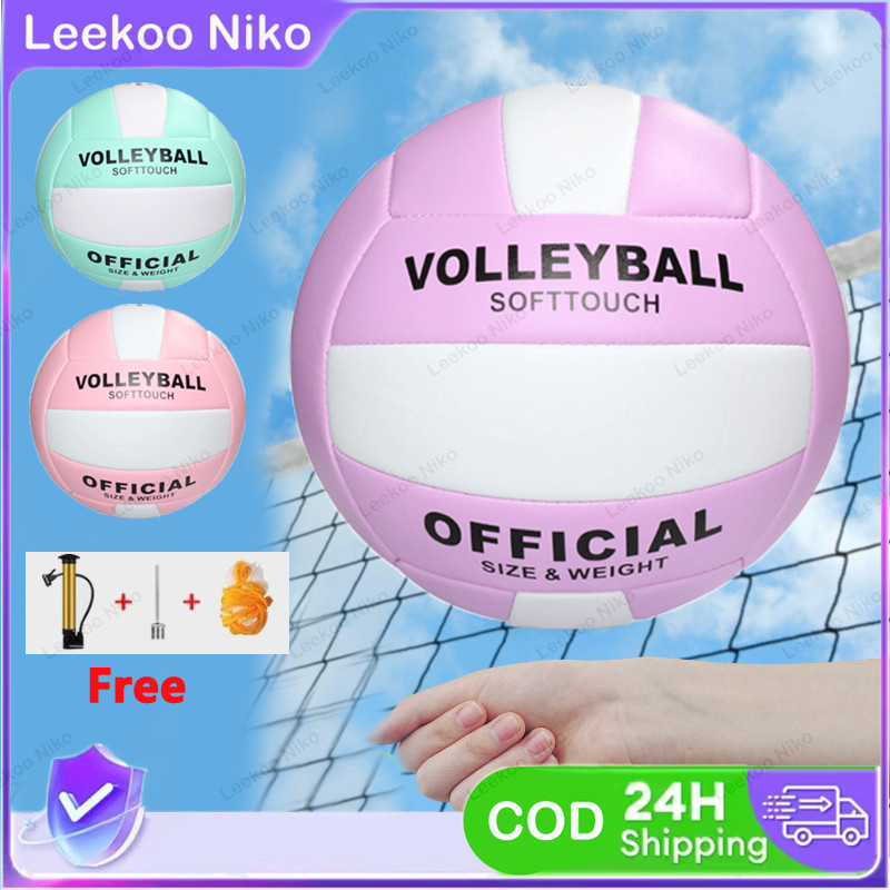 CODHigh Quality Bola Volly Original 100% /Bola Voli Bonus Pompa Dan Adapter /Pelatihan Bola Voli / B