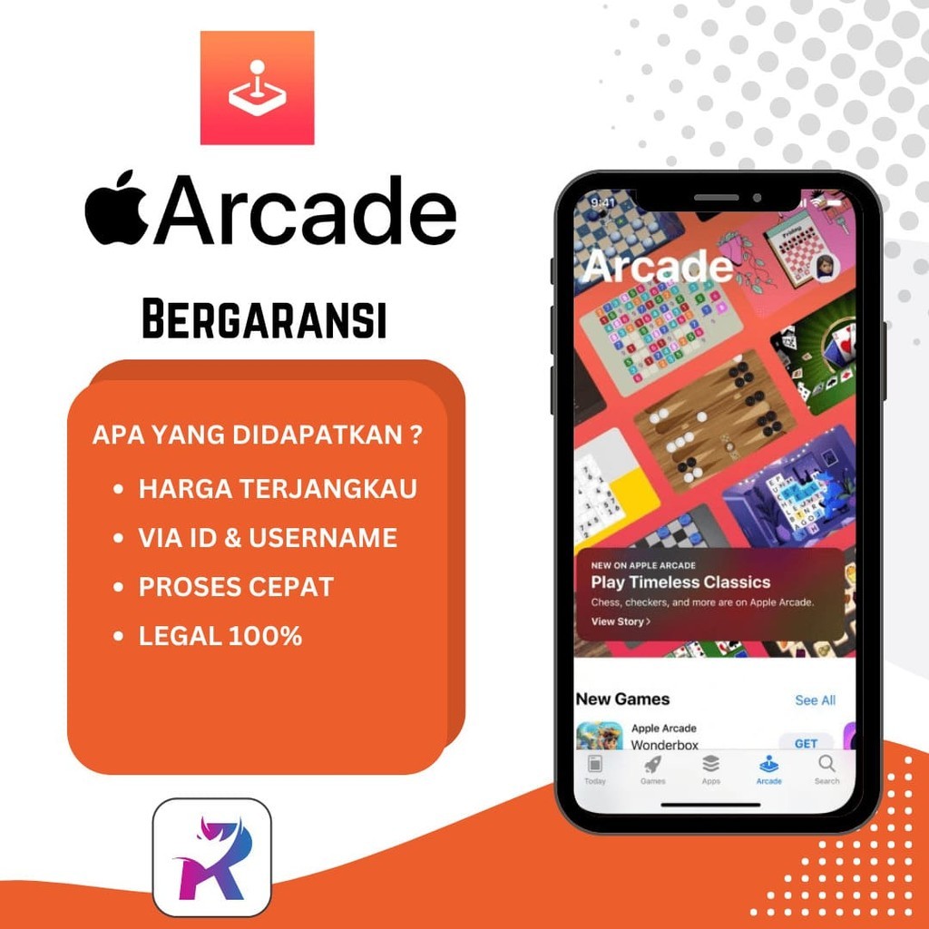 Apple Arcade Gift Card 1 Tahun Bergaransi