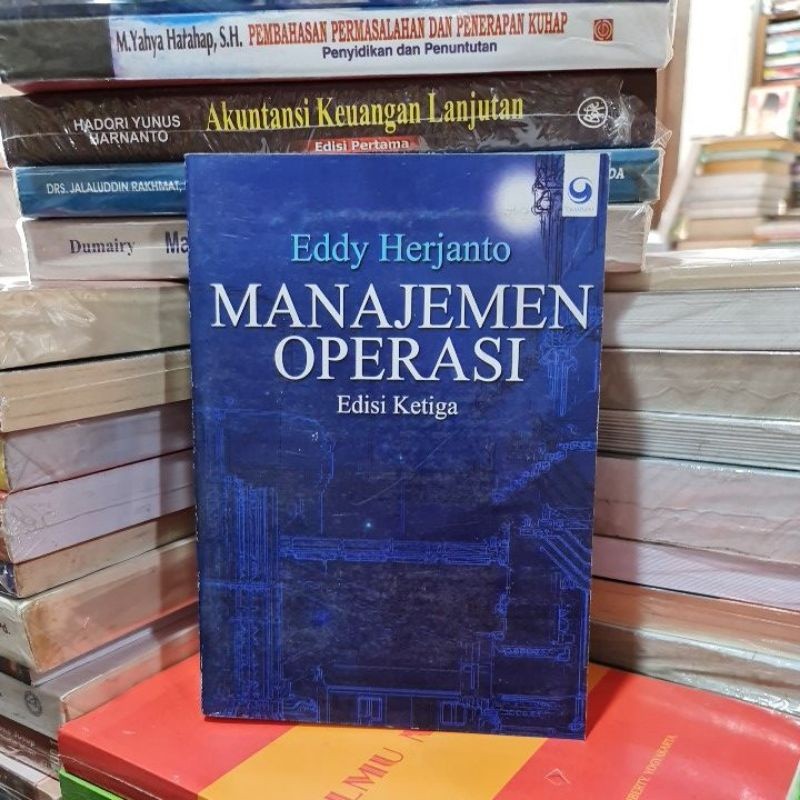 Manajemen operasi edisi 3 by Eddy Herjanto
