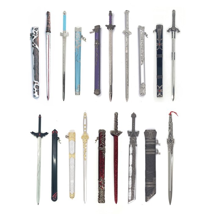 Gantungan kunci keychain pedang 22 cm chen qing ling untamed suibian