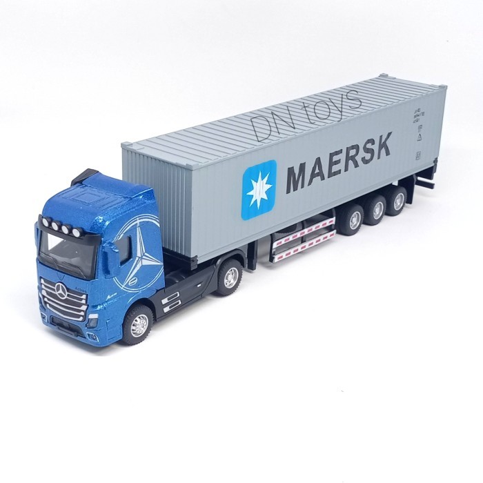 Diecast Truck Kontainer Mainan Pajangan Koleksi - Truck MAERSK