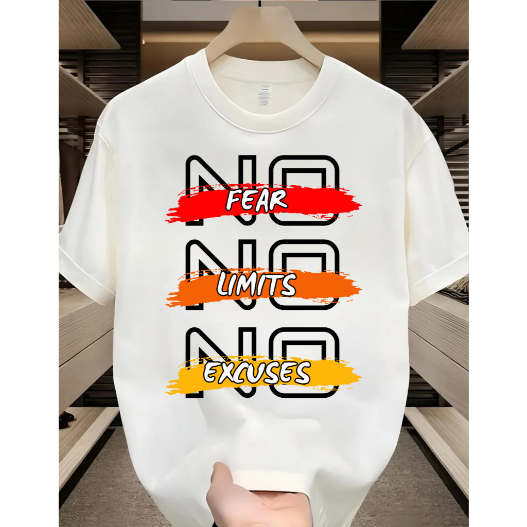 kaos distro import keren baju pria original premium katun kekinian warna putih Short Sleeve