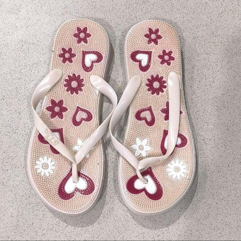 Sandal jepit wanita LLS duri Sandal karet jepit teplek wanita Sendal Cewek