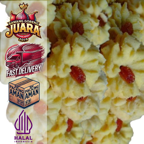 

COD NASTAR MAWAR 100g Kue Lebaran Kue Kering Kue Semprit Nanas Kue Mawar Kue Cemilan Lebaran