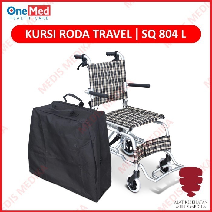 Kursi Roda Traveling Alat Penunjang Gerak Sella GEA Onemed Wheel chair Medis