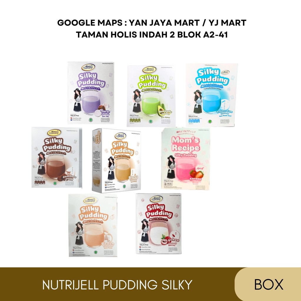 

Nutrijel Puding Silky/Silky Puding Box
