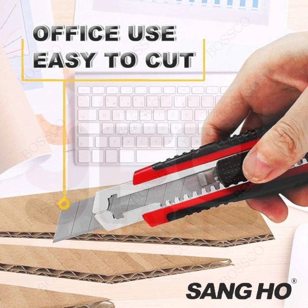 

1 Box Isi 12 Tube (60 Pcs) Cutter Blade Refill Besar (L-150/L-750/L-500) Isi Pisau Pemotong Sangho