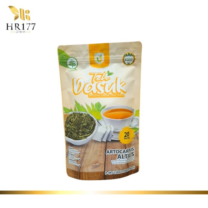 

TERLARIS Teh Celup Herbal Daun Sukun Dasuk Tea Premium Tradisional Organik