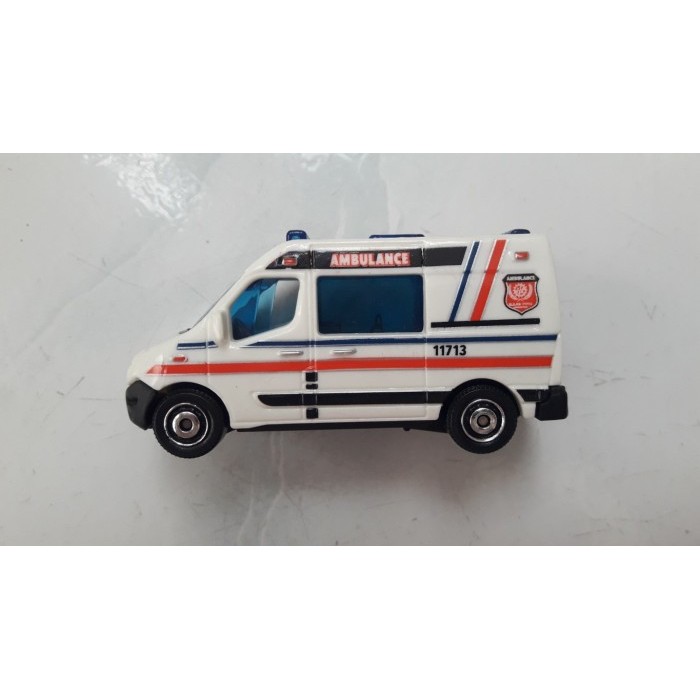 DIECAST LOOSE  MBX MATCHBOX  RENAULT MASTER AMBULANCE CFW32 ORI