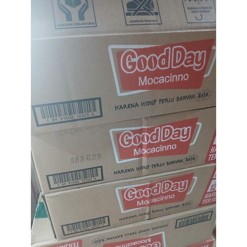 

PROMO!! Kopi seduh /kopi susu moca /kopi gooday mocacino 1ds isi 120 saset