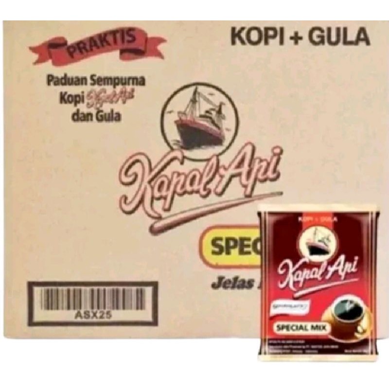

PROMO!! Kopi Kapal Api Special Mix 23 Gram 1 Dus 120 Pcs