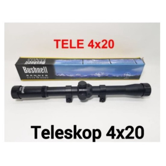 BAGUSSS... Teleskop BU 4X20 Teropong Senapan Angin Tahan Getar Bisa Cod Seluruh Indonesia