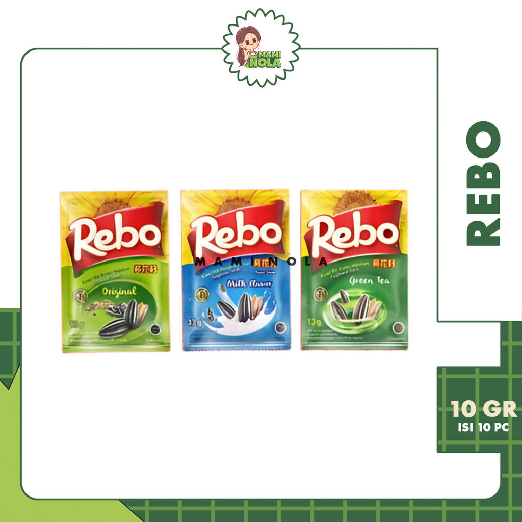 

Kwaci Kuaci Rebo 10gr x 10pcs Aneka Rasa
