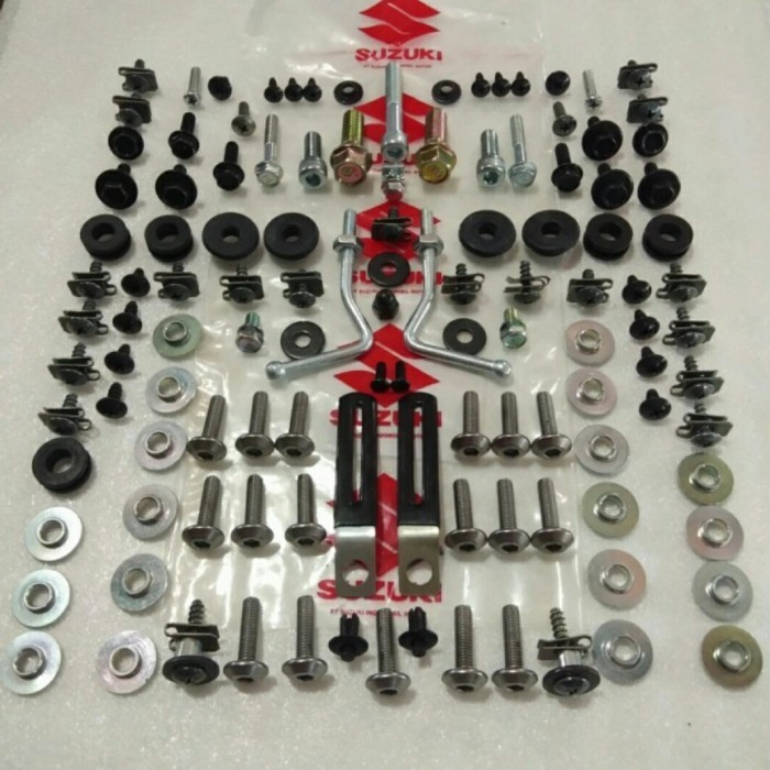 Baut Full Set Cover Body Satria Lumba" / Satria Hiu