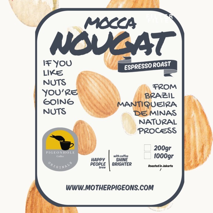 

MOCCA NOUGAT (Brazil Mantiqueira Natural) - 200gr