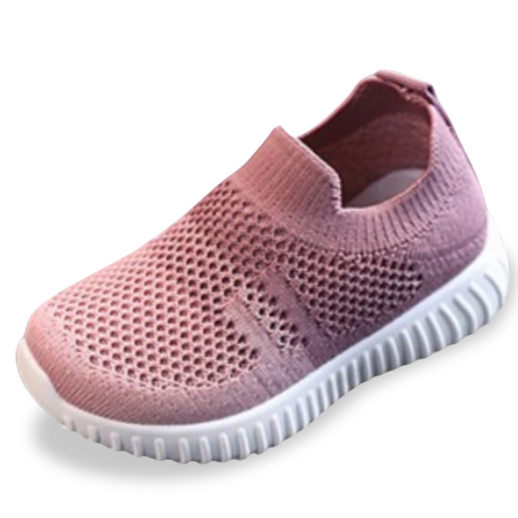 Sepatu Sneakers Anak-Anak Rajut Sepatu Sekolah Anak LV0500