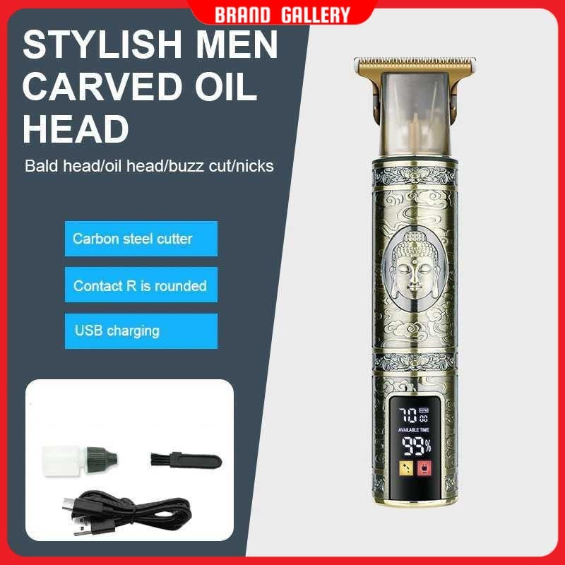Alat Cukur Rambut Elektrik Hair Clipper Trimmer Model Buddha - T9