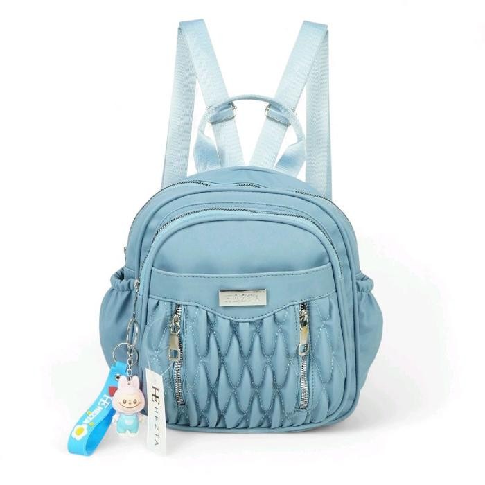 TERBARU Tas Ransel Wanita | Tas Gendong mini Wanita Bordir Banyak Ruang tas  gendong banyak ruang - 